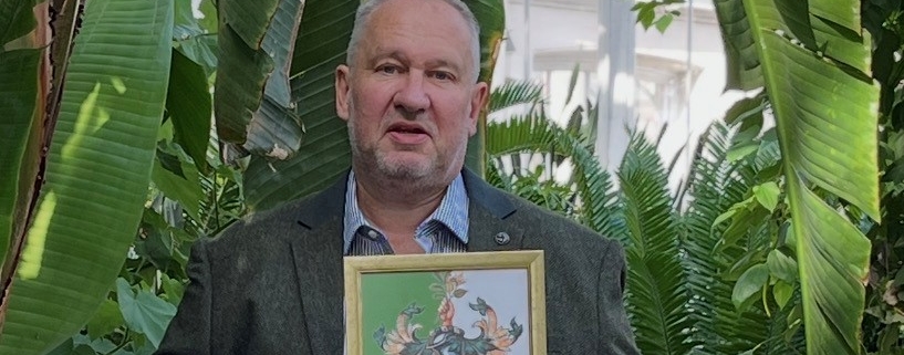 Ian Drummond recognised for service to the horticultural industry