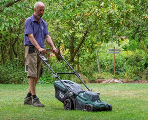 Webb Cordless Rear Roller Rotary Lawnmower