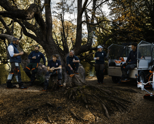 STIHL ALLPRO battery system in use at the University of Oxford