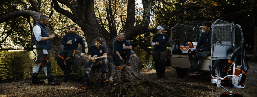STIHL ALLPRO battery system in use at the University of Oxford